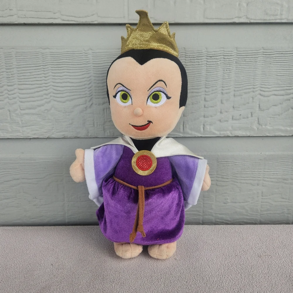 Disney Parks Babies Snow White Evil Queen Grimhilde Villain Plush 12